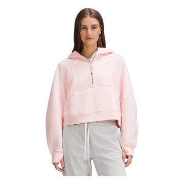 Scuba Oversized Half-Zip Hoodie